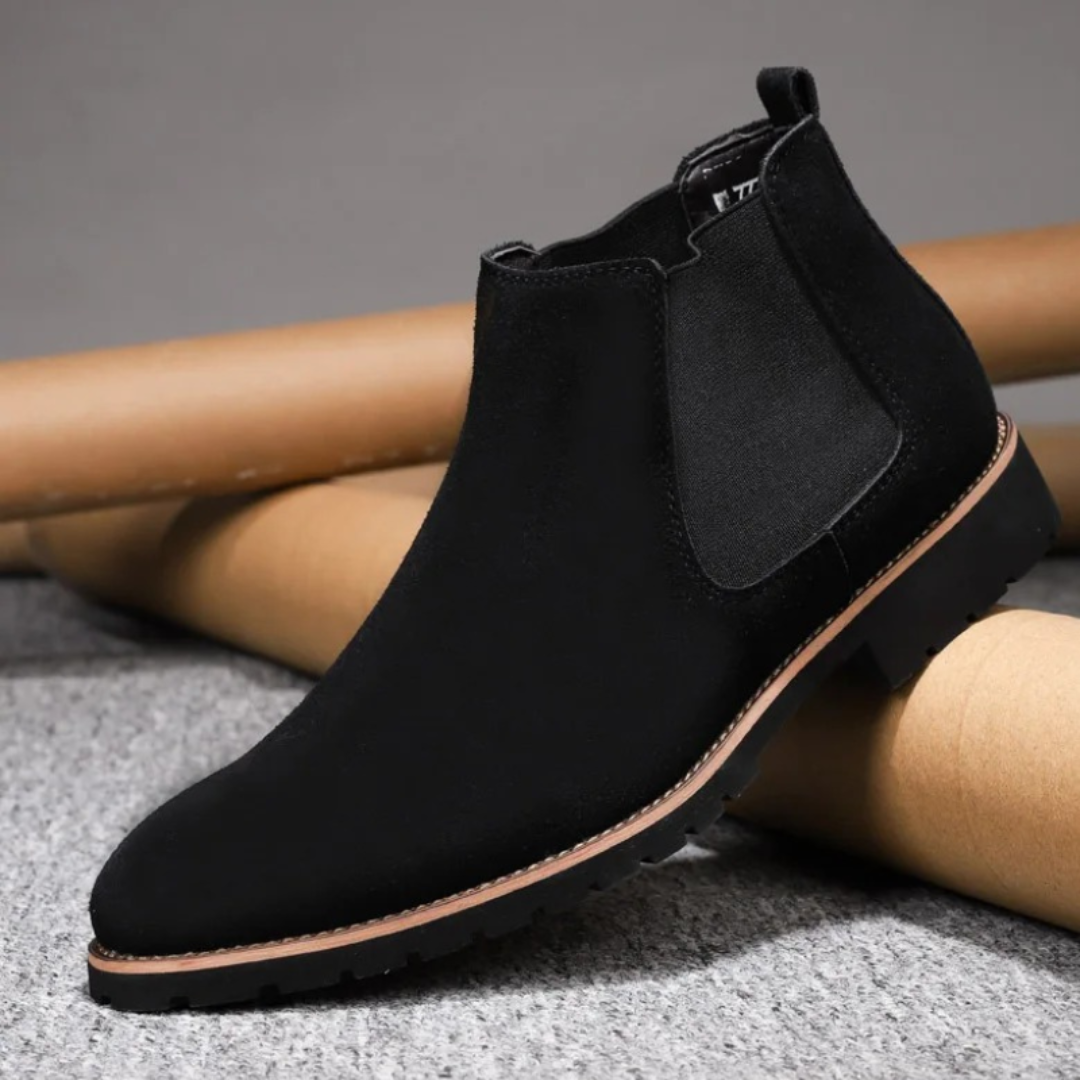 Slijtvaste heren Chelsea boots met profielzolen – Comfortabel en robuust