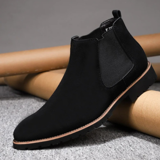 Slijtvaste heren Chelsea boots met profielzolen – Comfortabel en robuust