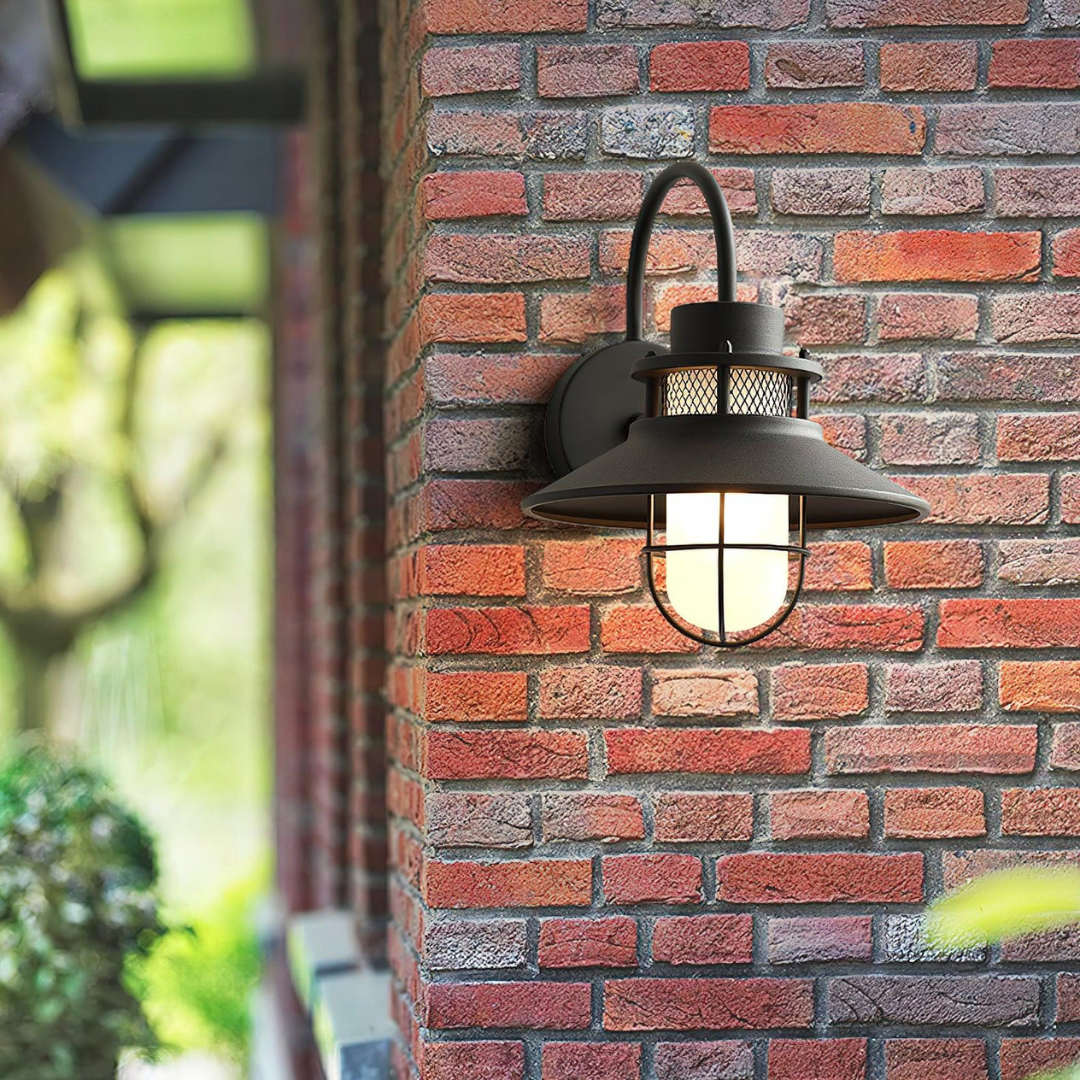 Industriële Buitenlamp – Weerbestendig en Stijlvol Ontwerp voor Terras en Balkon