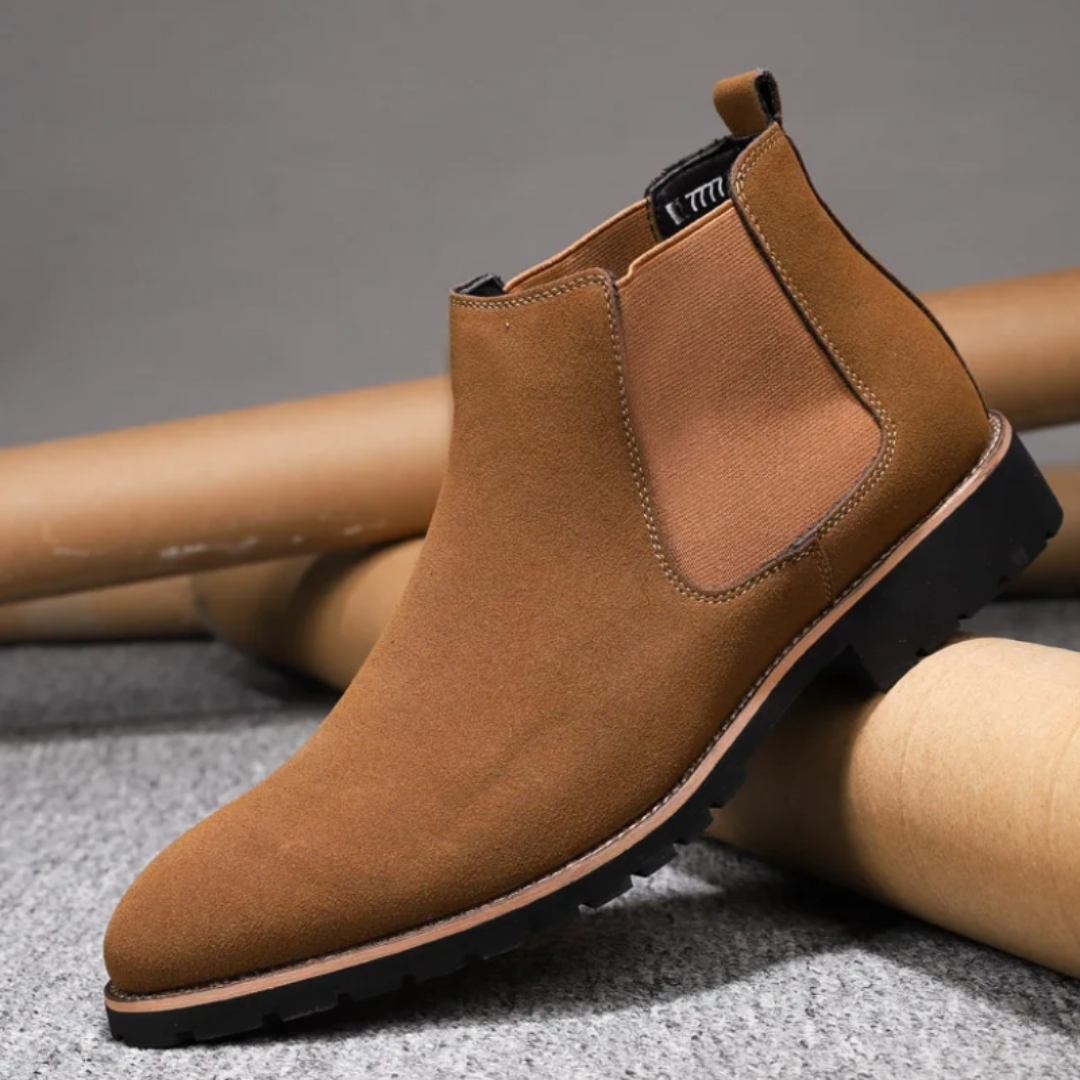 Slijtvaste heren Chelsea boots met profielzolen – Comfortabel en robuust