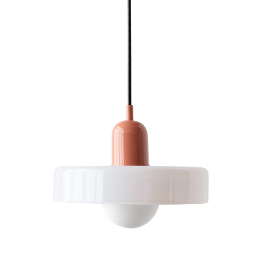 Voss' - Bauhaus Hanglamp - Gekleurd glas en modern design