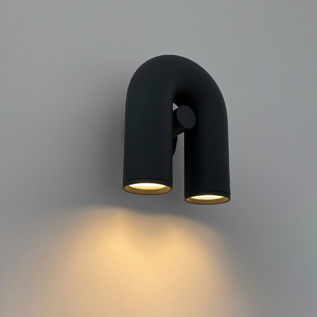 Verstelbare Wandlamp met Dynamisch Design - Speels en Elegant