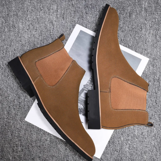 Slijtvaste heren Chelsea boots met profielzolen – Comfortabel en robuust