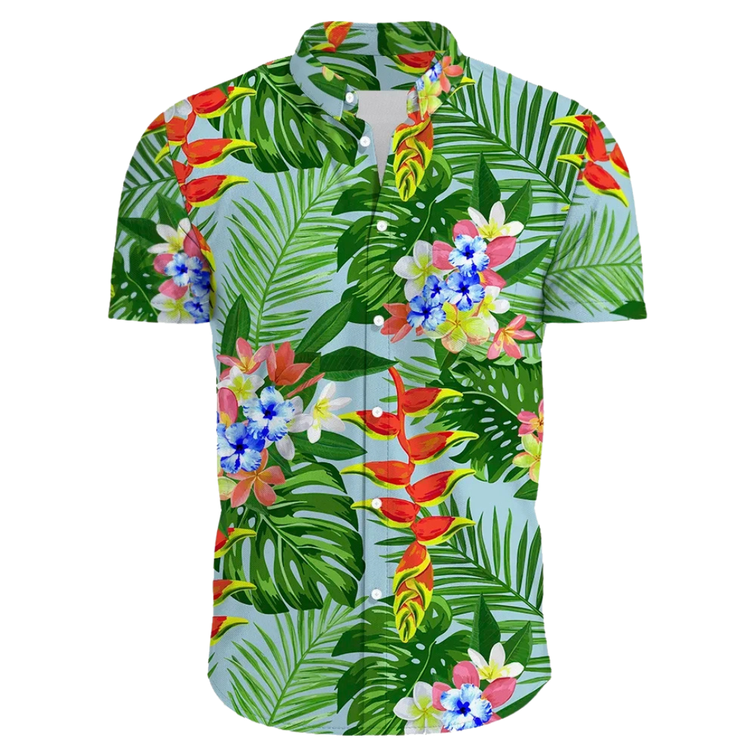 Voss' - Surf blouse met bloemen en comfort