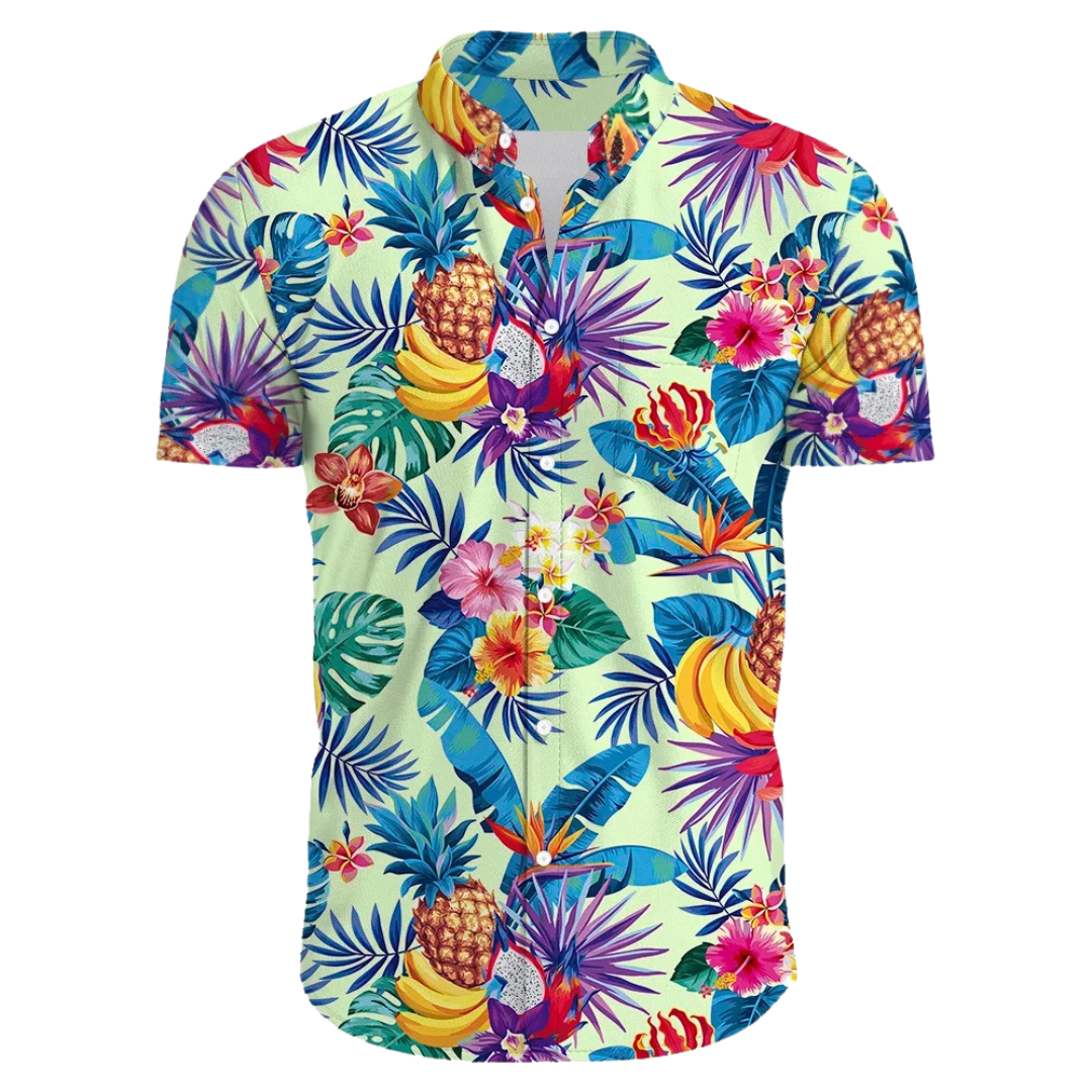 Voss' - Surf blouse met bloemen en comfort