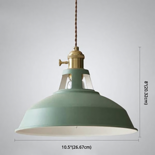 Industriële Hanglamp van Metaal met Retro Design en Verstelbare Ketting