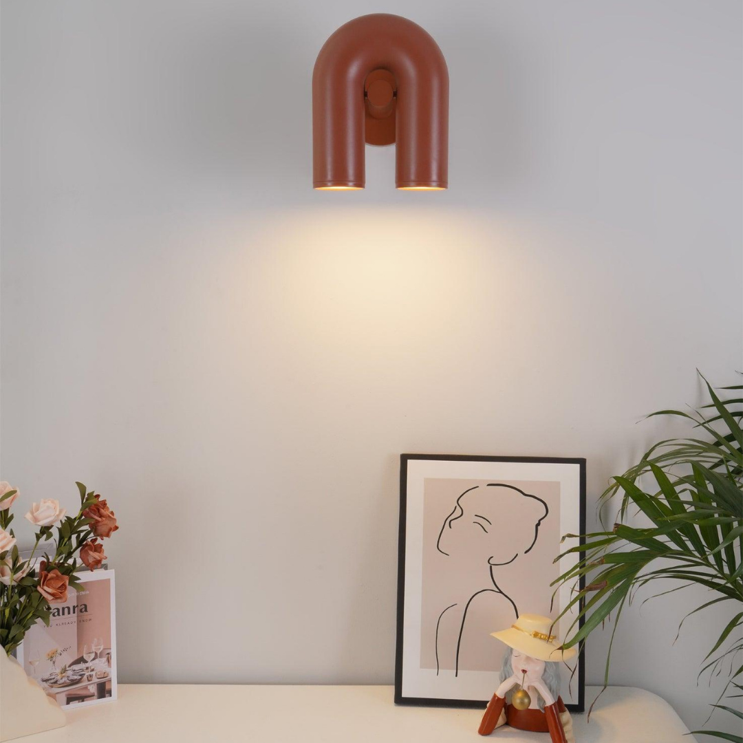 Verstelbare Wandlamp met Dynamisch Design - Speels en Elegant