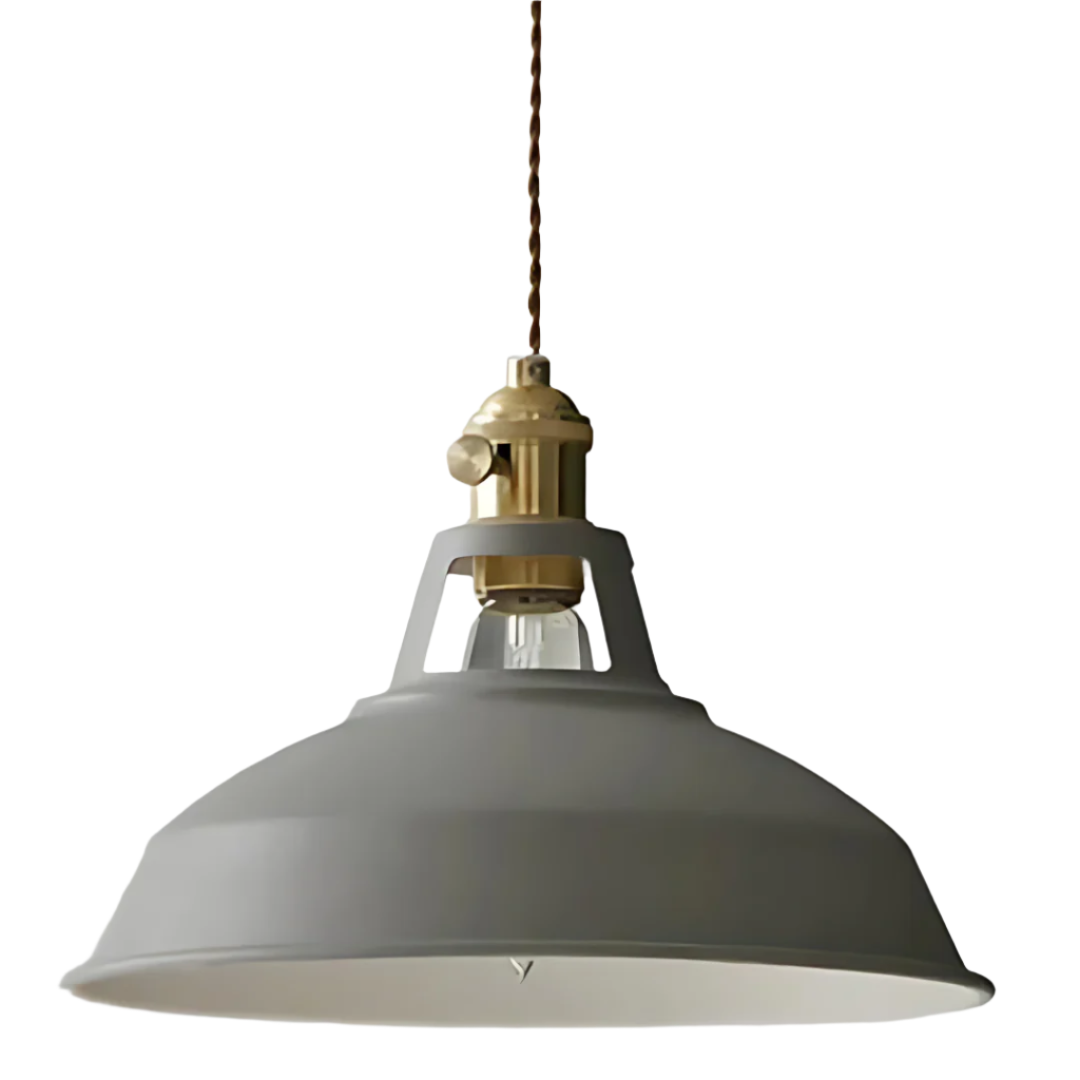 Industriële Hanglamp van Metaal met Retro Design en Verstelbare Ketting