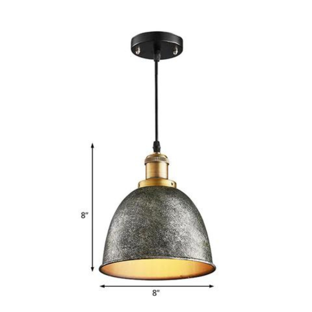 Industriële hanglamp met antiek ontwerp voor een robuuste sfeer