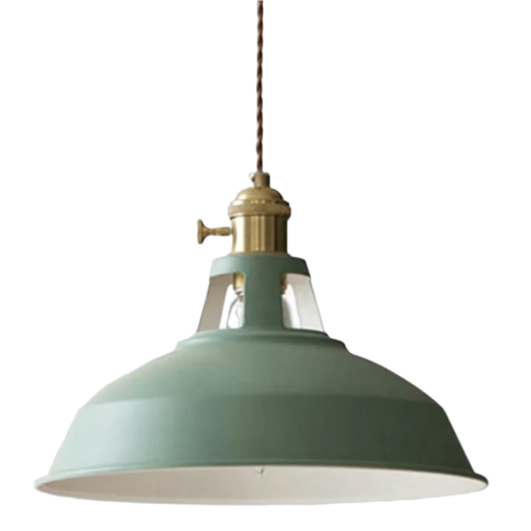 Industriële Hanglamp van Metaal met Retro Design en Verstelbare Ketting