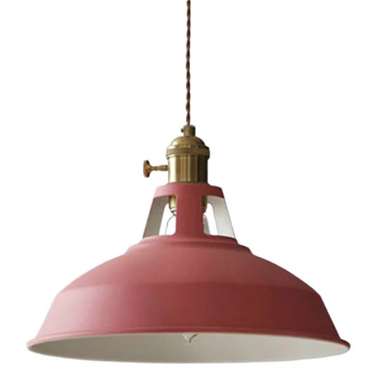 Industriële Hanglamp van Metaal met Retro Design en Verstelbare Ketting