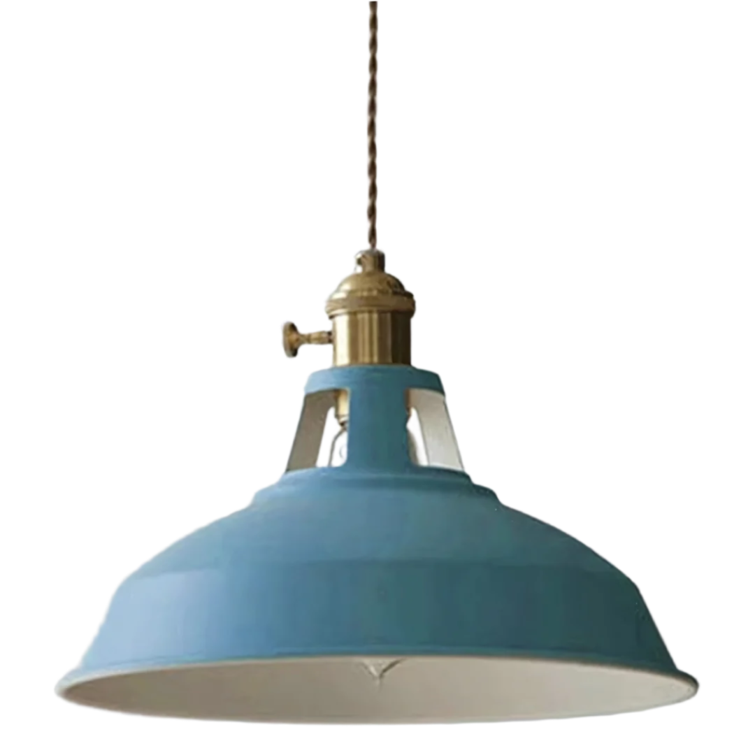 Industriële Hanglamp van Metaal met Retro Design en Verstelbare Ketting