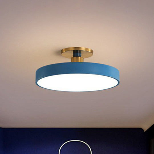 Moderne LED Plafondlamp in Scandinavische Stijl voor Slaapkamer