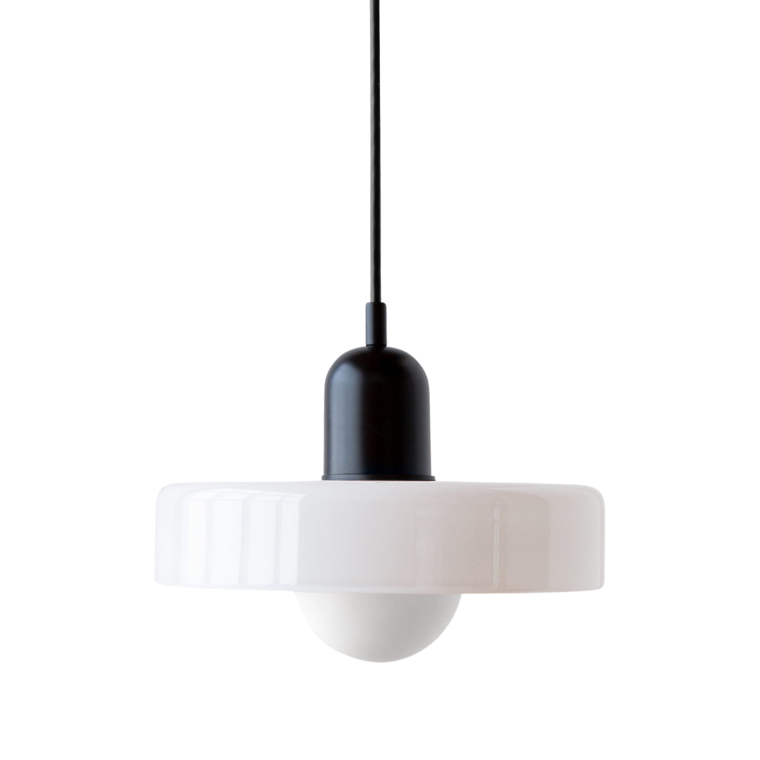 Voss' - Bauhaus Hanglamp - Gekleurd glas en modern design