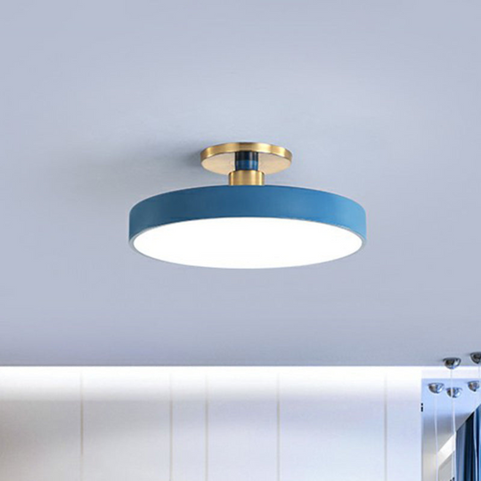 Moderne LED Plafondlamp in Scandinavische Stijl voor Slaapkamer