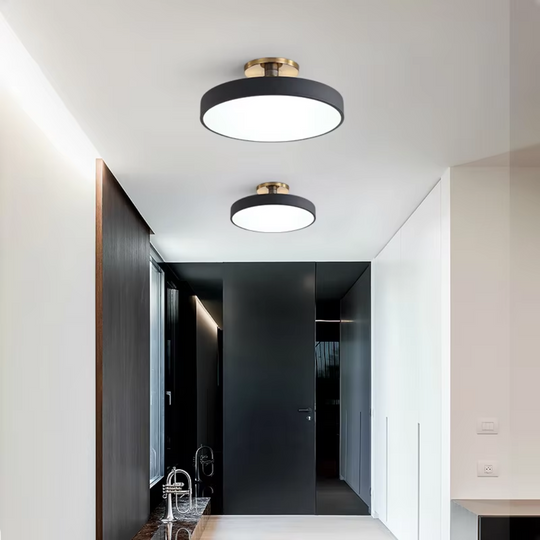 Moderne LED Plafondlamp in Scandinavische Stijl voor Slaapkamer