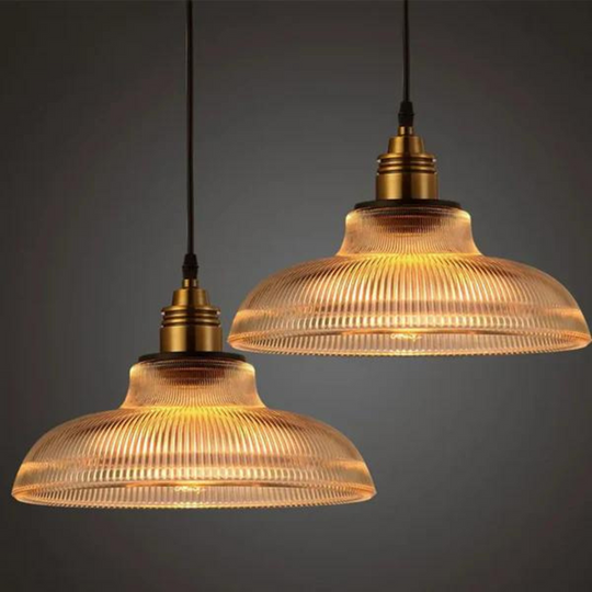 Luxe Glazen Hanglamp met Modern Design en Verfijnde Verlichting