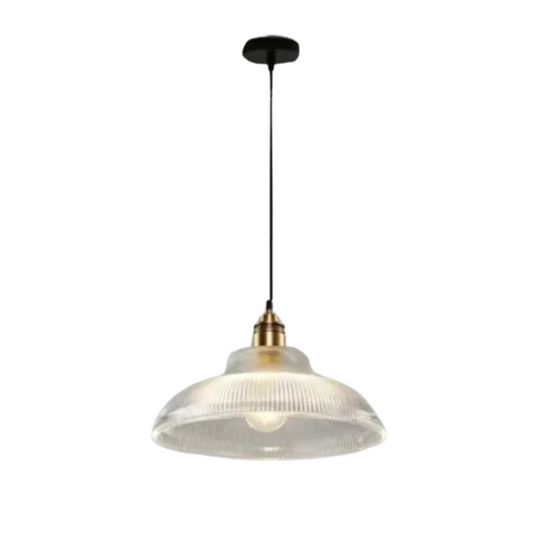 Luxe Glazen Hanglamp met Modern Design en Verfijnde Verlichting