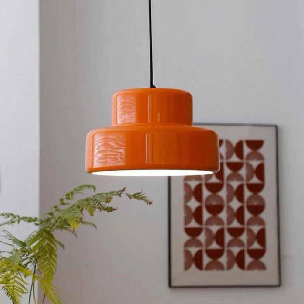 Bauhaus hanglamp in volledig metaal met elegant design