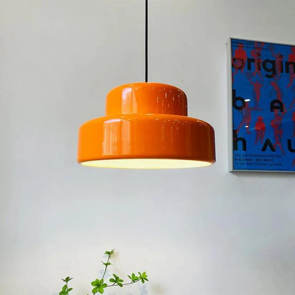 Bauhaus hanglamp in volledig metaal met elegant design