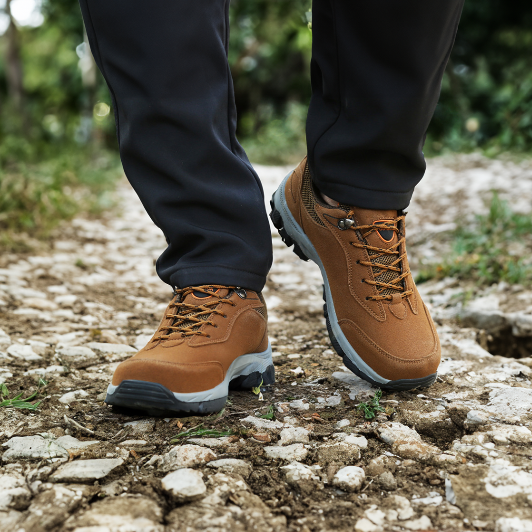 Comfortabele Wandelschoenen voor Heren met Ondersteunende Zool