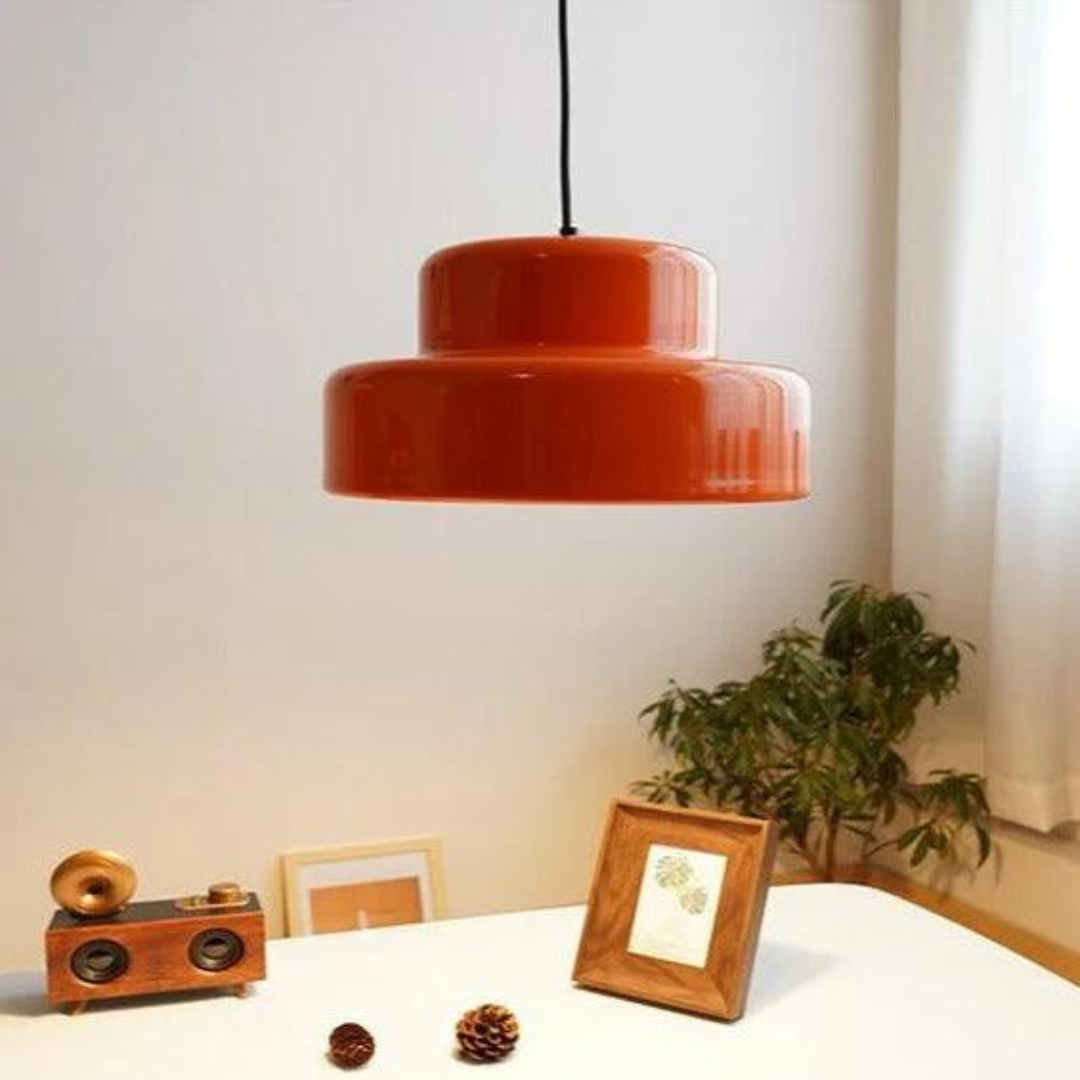 Bauhaus hanglamp in volledig metaal met elegant design