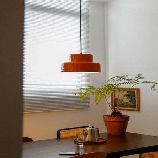 Bauhaus hanglamp in volledig metaal met elegant design