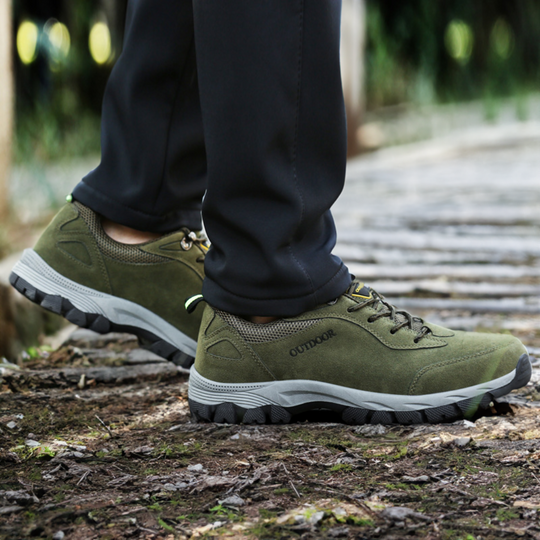 Comfortabele Wandelschoenen voor Heren met Ondersteunende Zool