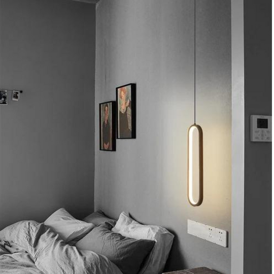 Moderne Hanglamp voor een Stijlvolle en Sfeervolle Slaapkamer