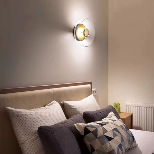 Moderne LED Plafondlamp van Glas voor Ingangsruimte