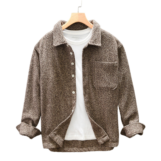 Comfortabel Tweed Overshirt – Zachte Stof met Duurzame Kwaliteit