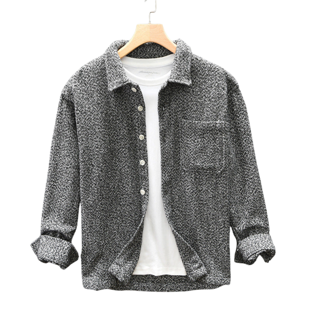 Comfortabel Tweed Overshirt – Zachte Stof met Duurzame Kwaliteit