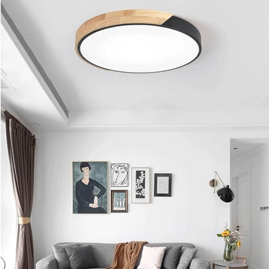 Scandinavische Plafondlamp met Modern Design en LED Verlichting