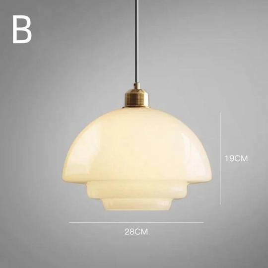 Stijlvolle glazen hanglamp met minimalistisch design voor elke ruimte