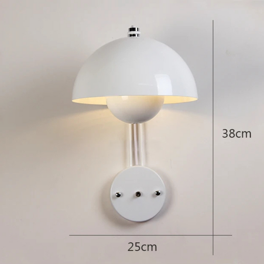 Speelse Paddenstoel Wandlamp – Zachte Verlichting voor Sfeer en Ontspanning