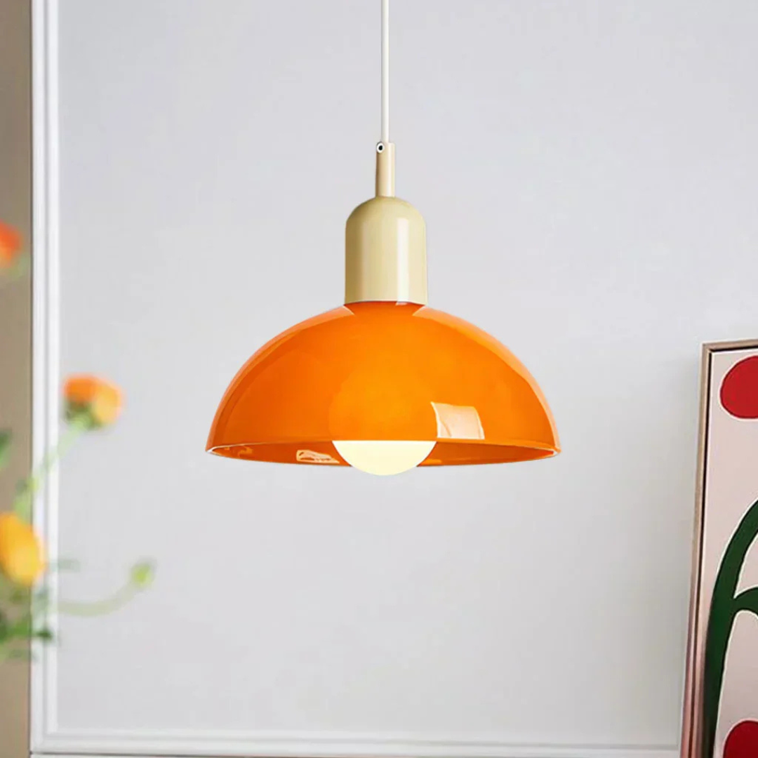 Stijlvolle Glazen Hanglamp met Levendig Design - Elegant en Tijdloos