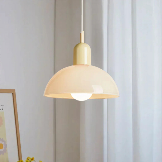 Stijlvolle Glazen Hanglamp met Levendig Design - Elegant en Tijdloos