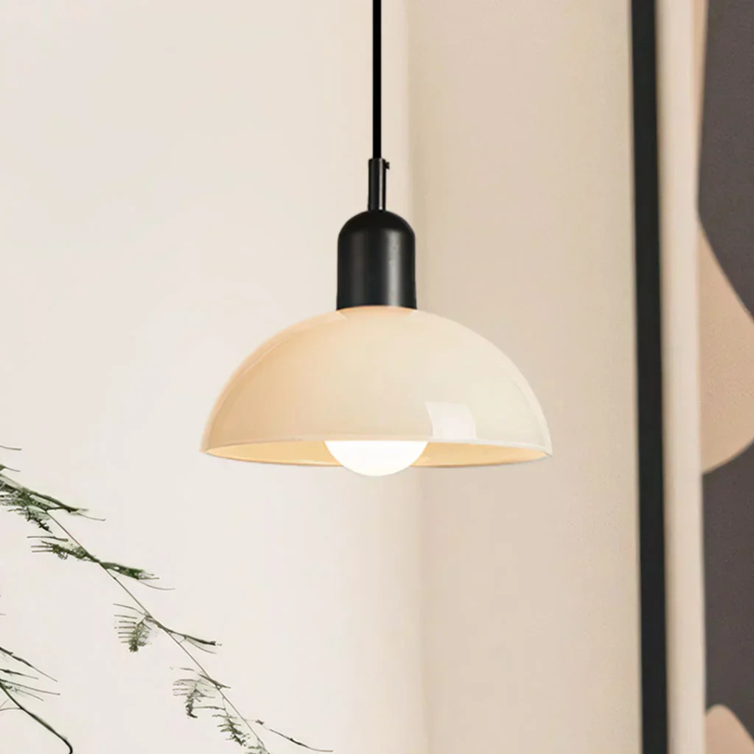 Stijlvolle Glazen Hanglamp met Levendig Design - Elegant en Tijdloos