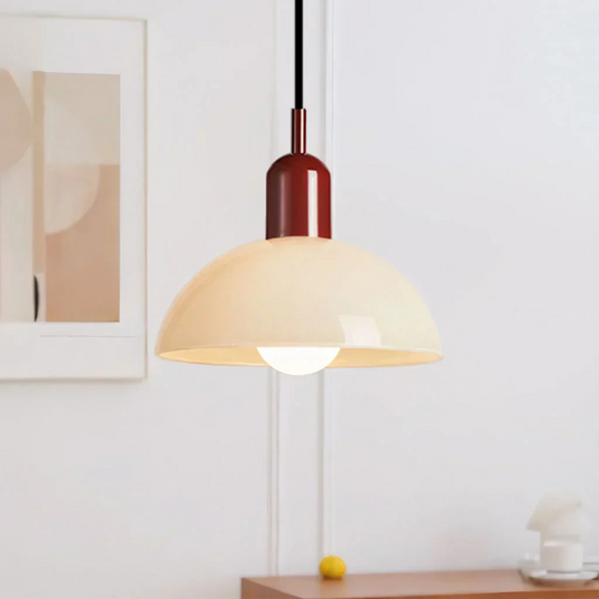 Stijlvolle Glazen Hanglamp met Levendig Design - Elegant en Tijdloos