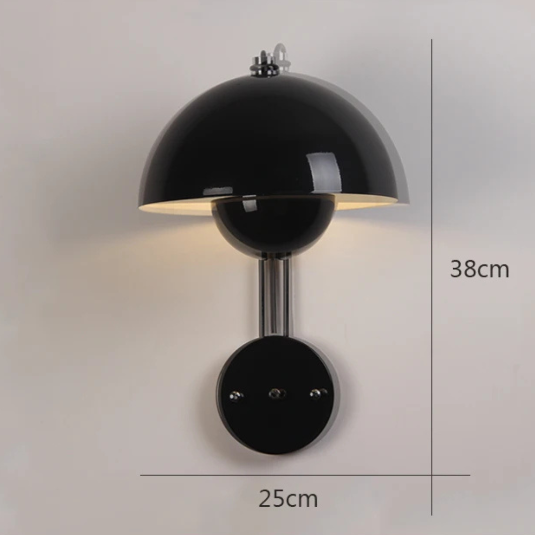 Speelse Paddenstoel Wandlamp – Zachte Verlichting voor Sfeer en Ontspanning