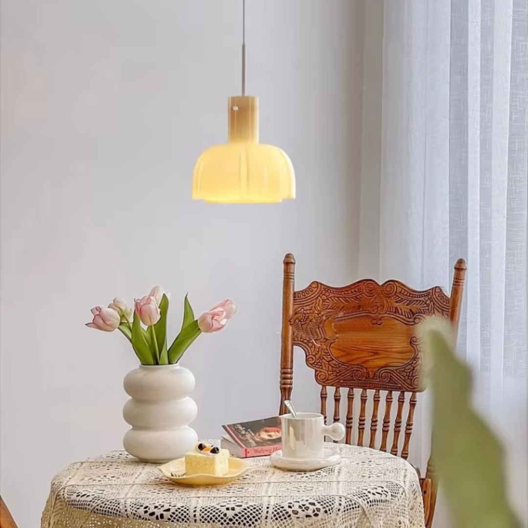 Transparante Hanglamp – Middeleeuwse charme met helder glas