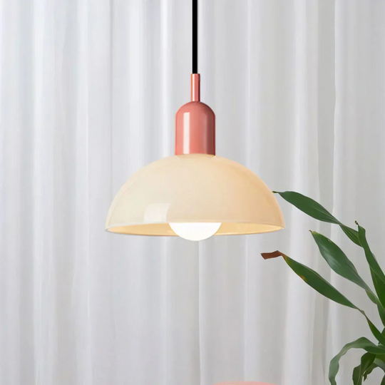 Stijlvolle Glazen Hanglamp met Levendig Design - Elegant en Tijdloos