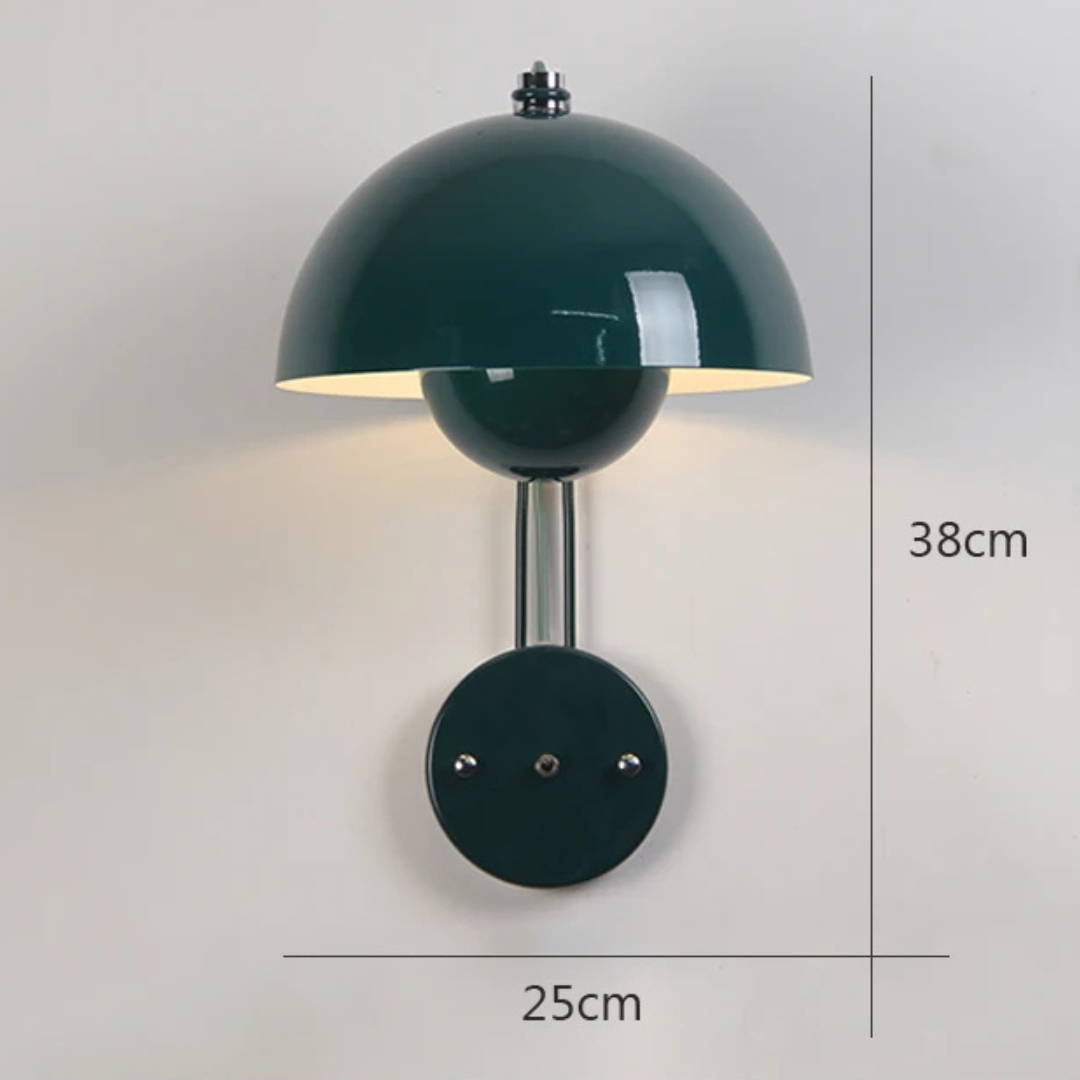 Speelse Paddenstoel Wandlamp – Zachte Verlichting voor Sfeer en Ontspanning