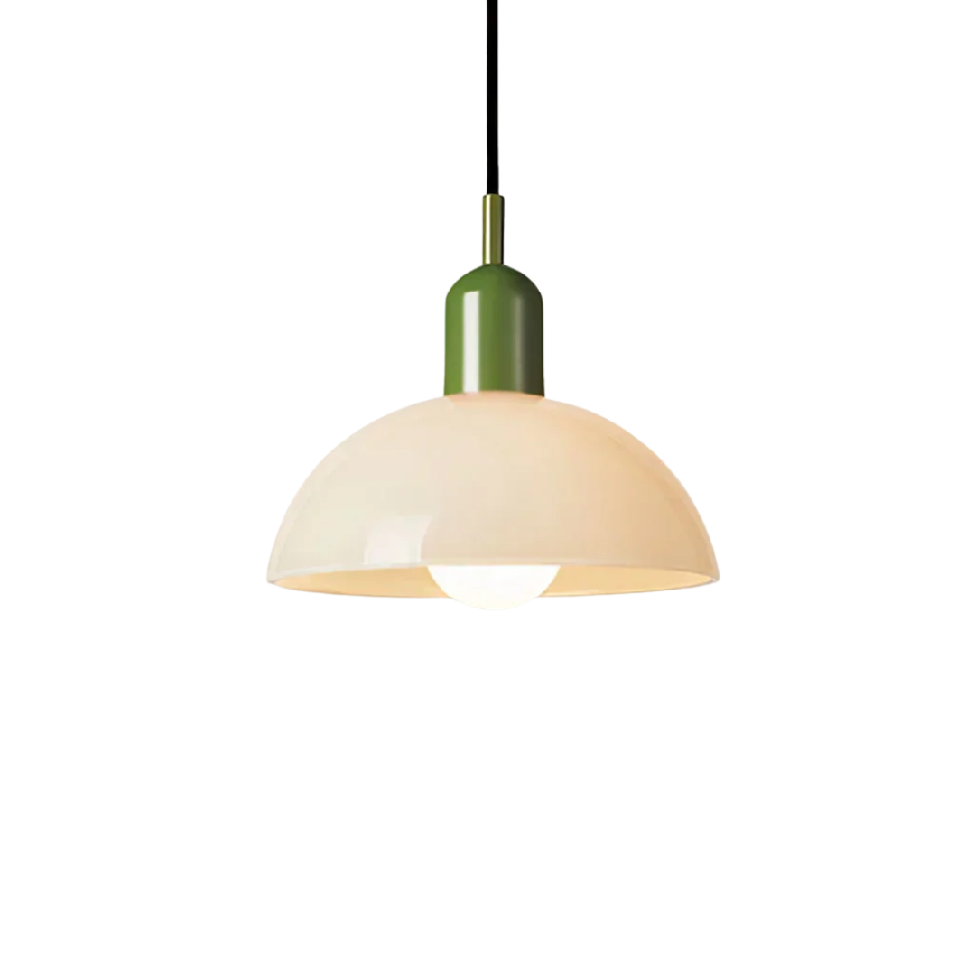 Stijlvolle Glazen Hanglamp met Levendig Design - Elegant en Tijdloos