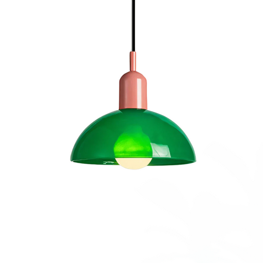 Stijlvolle Glazen Hanglamp met Levendig Design - Elegant en Tijdloos