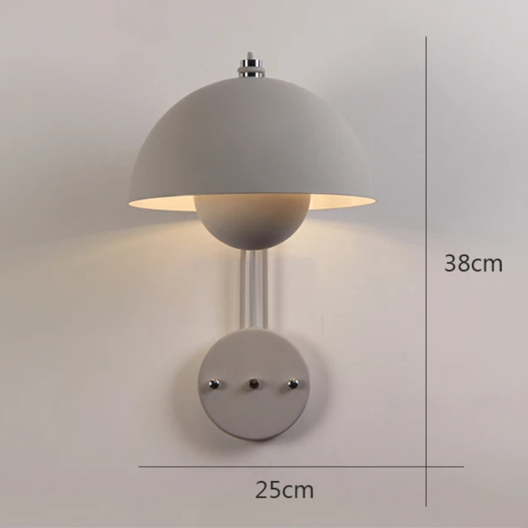 Speelse Paddenstoel Wandlamp – Zachte Verlichting voor Sfeer en Ontspanning