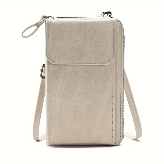 Retro Mini Crossbody Bag met Duurzaam Design en Verstelbare Band