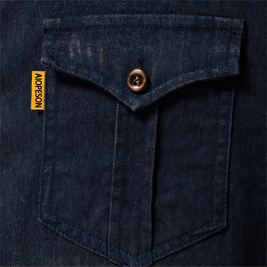 Stijlvol denim overhemd voor heren – Slim fit en comfortabel, perfect voor elke dag