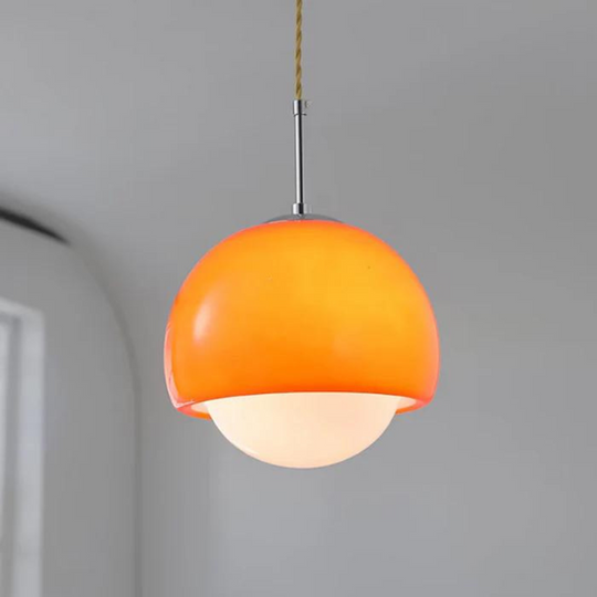 Glazen hanglamp met modern design - Scandinavische stijl, artistieke flair