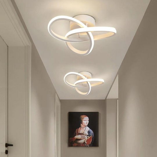 Moderne Plafondlamp met Verstelbare Ringen – Stijlvol en Functioneel